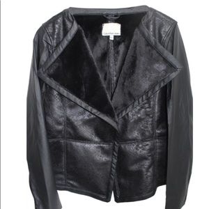 NEVER WORN CALVIN KLEIN FURRY SNAKE SKIN JACKET